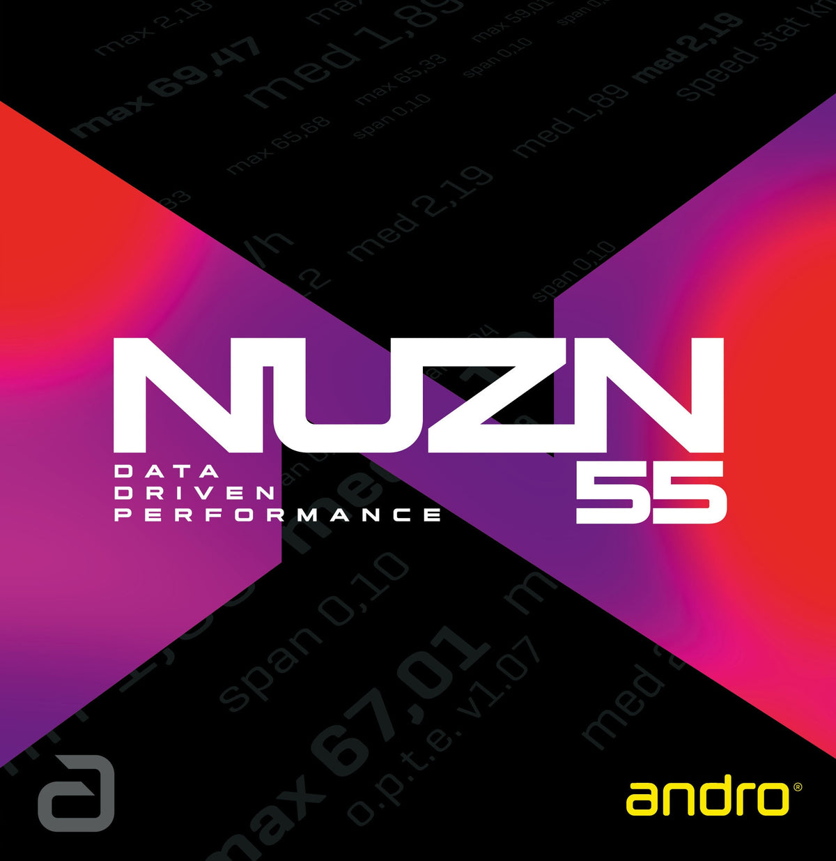 卓球用品 andro andro NUZN 55 (110021102)