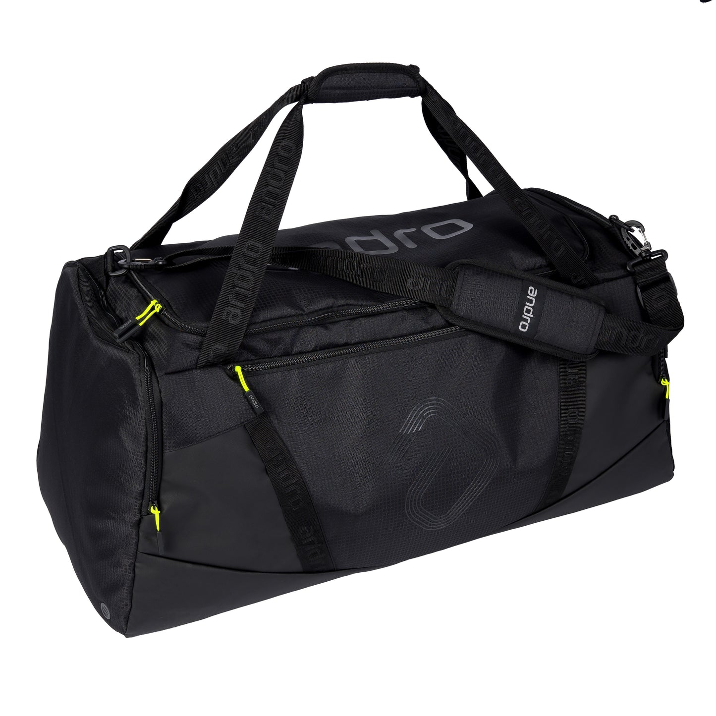卓球用品 andro andro Lバッグ モルイバ ブラック×ネオンイエロー (400021053)