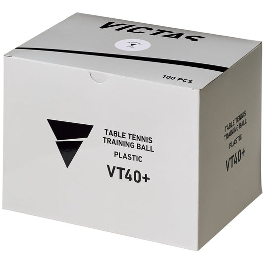 VICTAS VT40+ トレーニングボール 100球入 100個入 (015700)