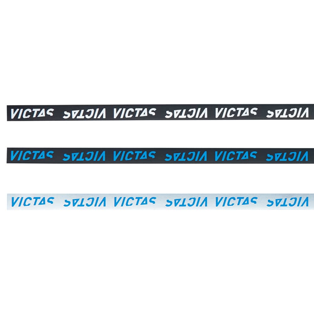 VICTAS サイドテープロゴ SILVERXBLUE10mm (044155)