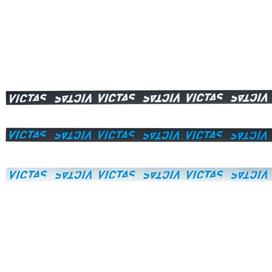 VICTAS サイドテープロゴ SILVERXBLUE10mm (044155)