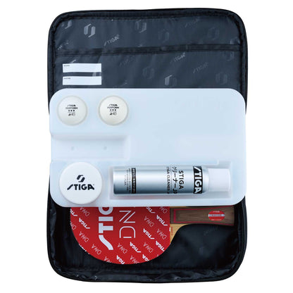 STIGA ラケットケース ライバルJP   ブラック (1422-0321-81)