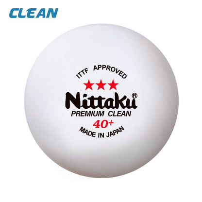Nittaku 3スタープレミアムクリーン3個入 (NB-1700)