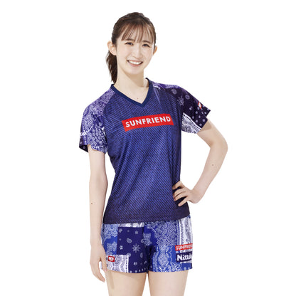 Nittaku SABOSゲームシャツIISABOS GAME SHIRTII (NX-2311(男女兼用、女子用)