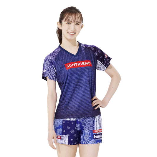 Nittaku SABOSゲームシャツIISABOS GAME SHIRTII (NX-2311(男女兼用、女子用)