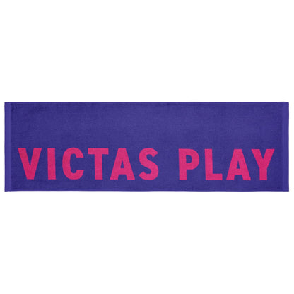 VICTAS バイカラーTロゴスポーツタオル YELLOW (692201)