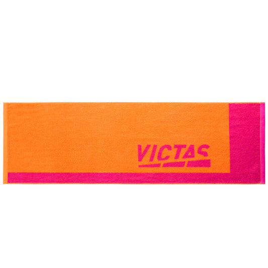 VICTAS ツートンスポーツタオル オレンジ (692501)
