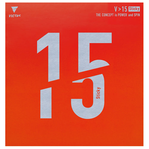 VICTAS V>15 スティッキー スティッキー レッド 2.0 (200120)