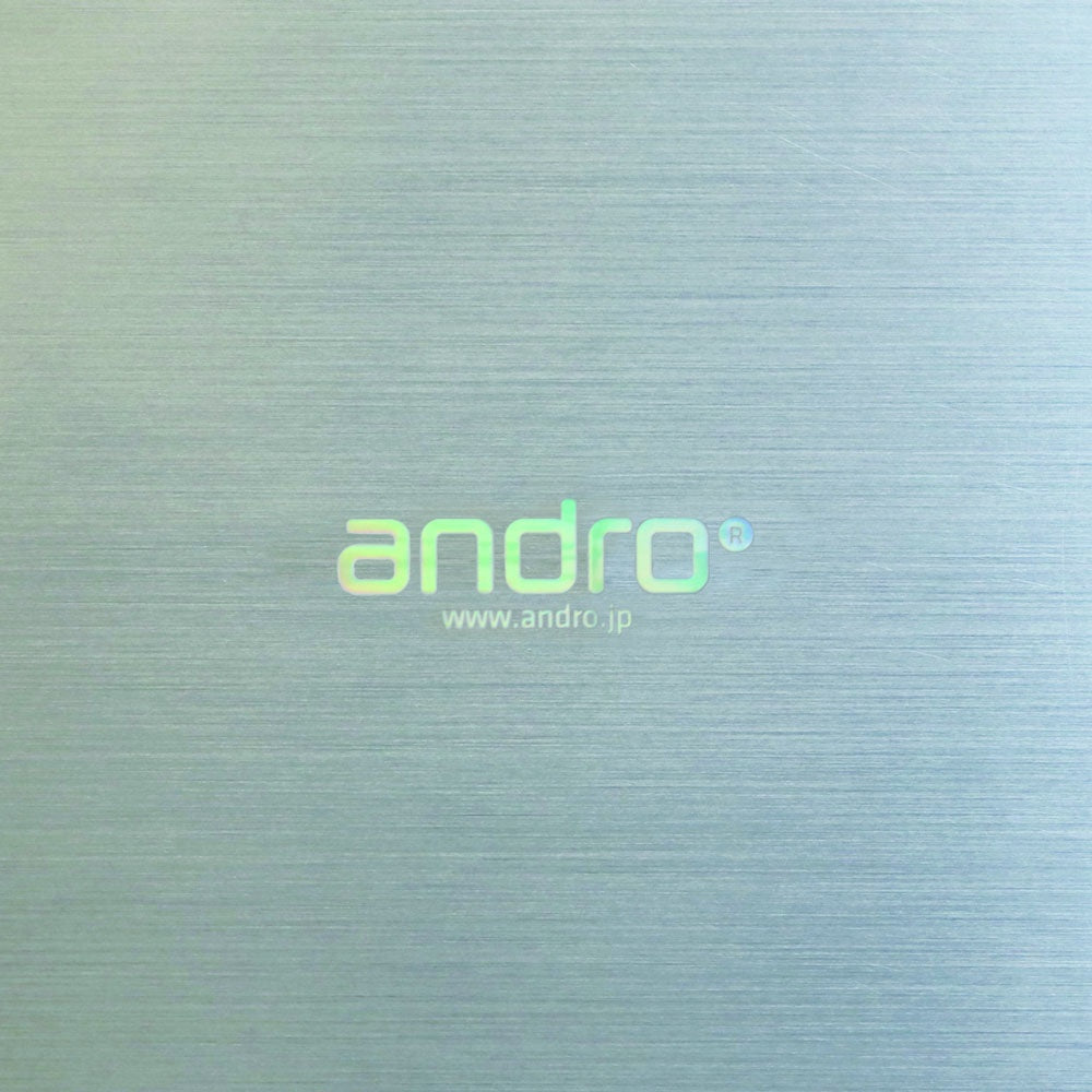 卓球用品 andro andro シャイニーロゴ吸着保護シート(※発注単位10枚) (132266)