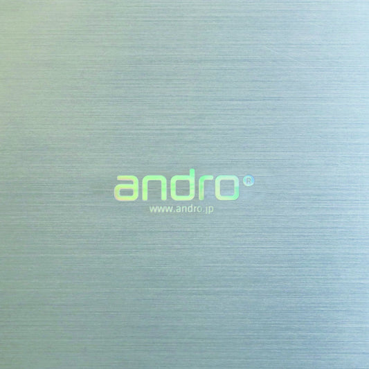 卓球用品 andro andro シャイニーロゴ吸着保護シート(※発注単位10枚) (132266)