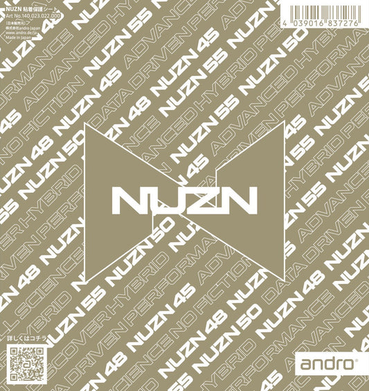 卓球用品 andro andro NUZN粘着保護シート(※発注単位10枚) (140023022)