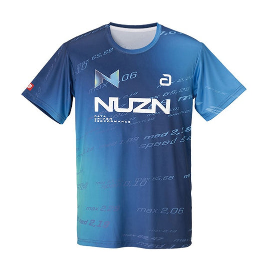 卓球用品 andro andro NUZNシャツ ライム×ブルー (300023049)