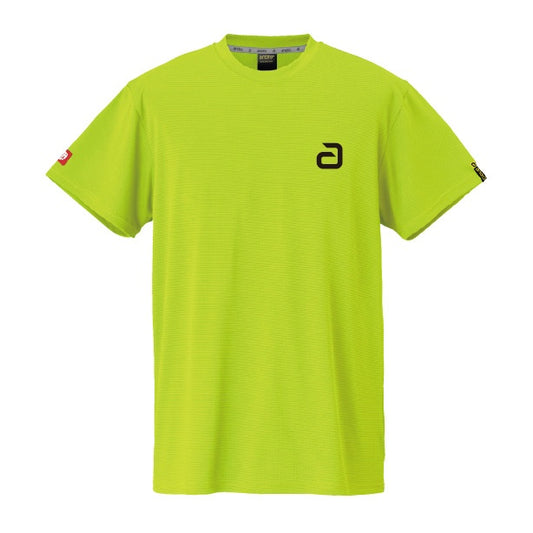 卓球用品 andro andro ナパTシャツ デオ アルファ ネオンイエロー×ブラック (300023066)
