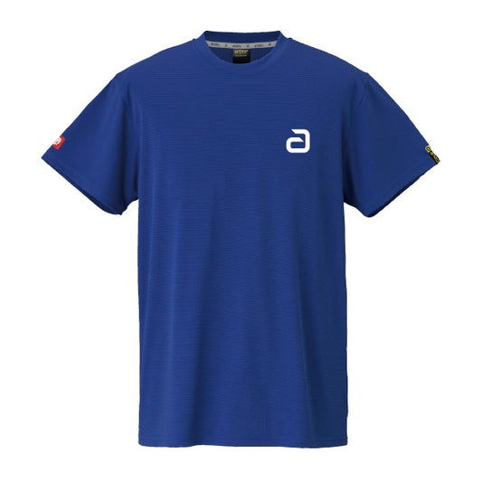 卓球用品 andro andro ナパTシャツ デオ アルファ ディープブルー×ホワイト (300023067)
