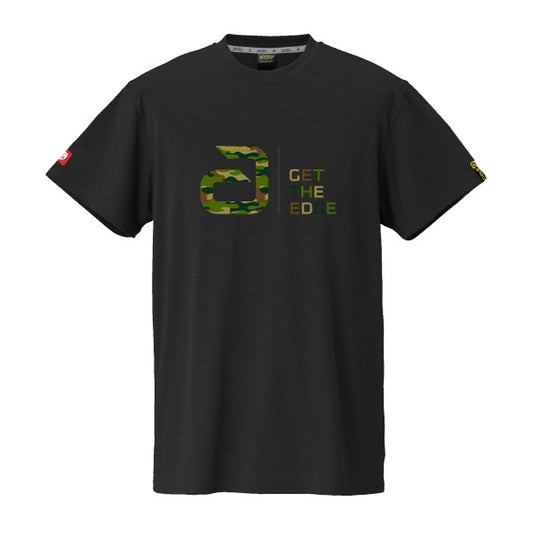 卓球用品 andro andro ナパTシャツ デオ CI ブラック×グリーンカモ (300023074)