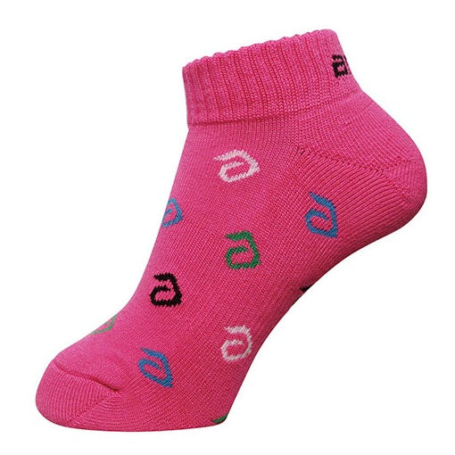 卓球用品 andro andro アルファロゴソックス ピンク (360023004)
