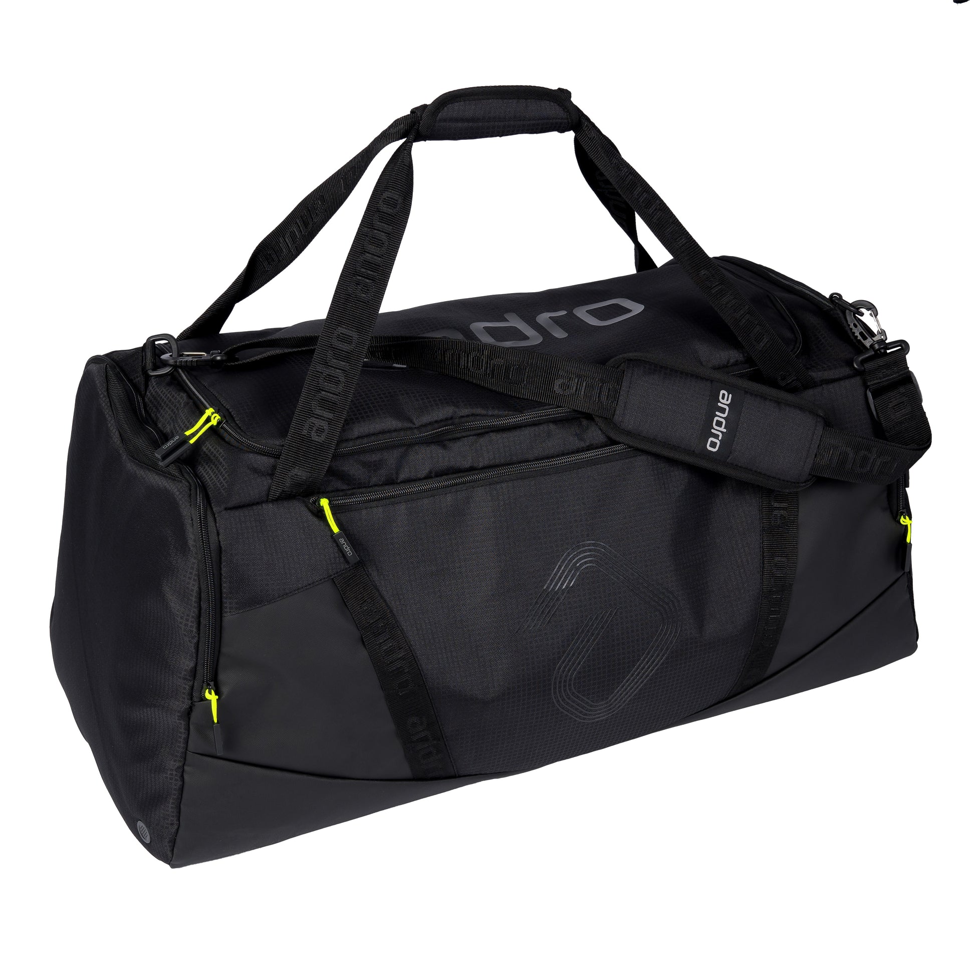 卓球用品 andro andro Lバッグ モルイバ ブラック×ネオンイエロー (400021053)