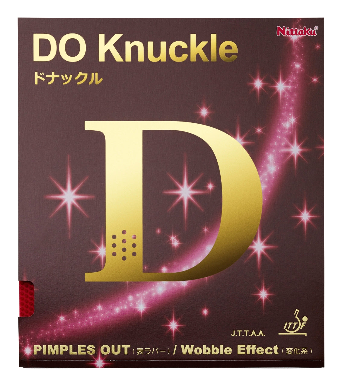 Nittaku ドナックル(表一枚)DO KNUCKLE (NR-8572)